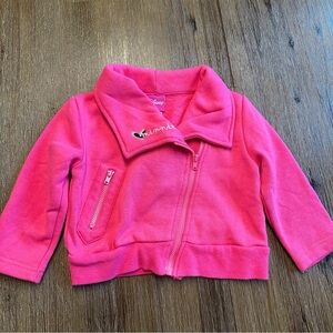 4/20$ Disney Pink Minnie Mouse Toddler Zip Up size 2T